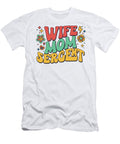 Retro Mothers Day Wife Mom Sergent Groovy Deon Du Plessis Art T-Shirt