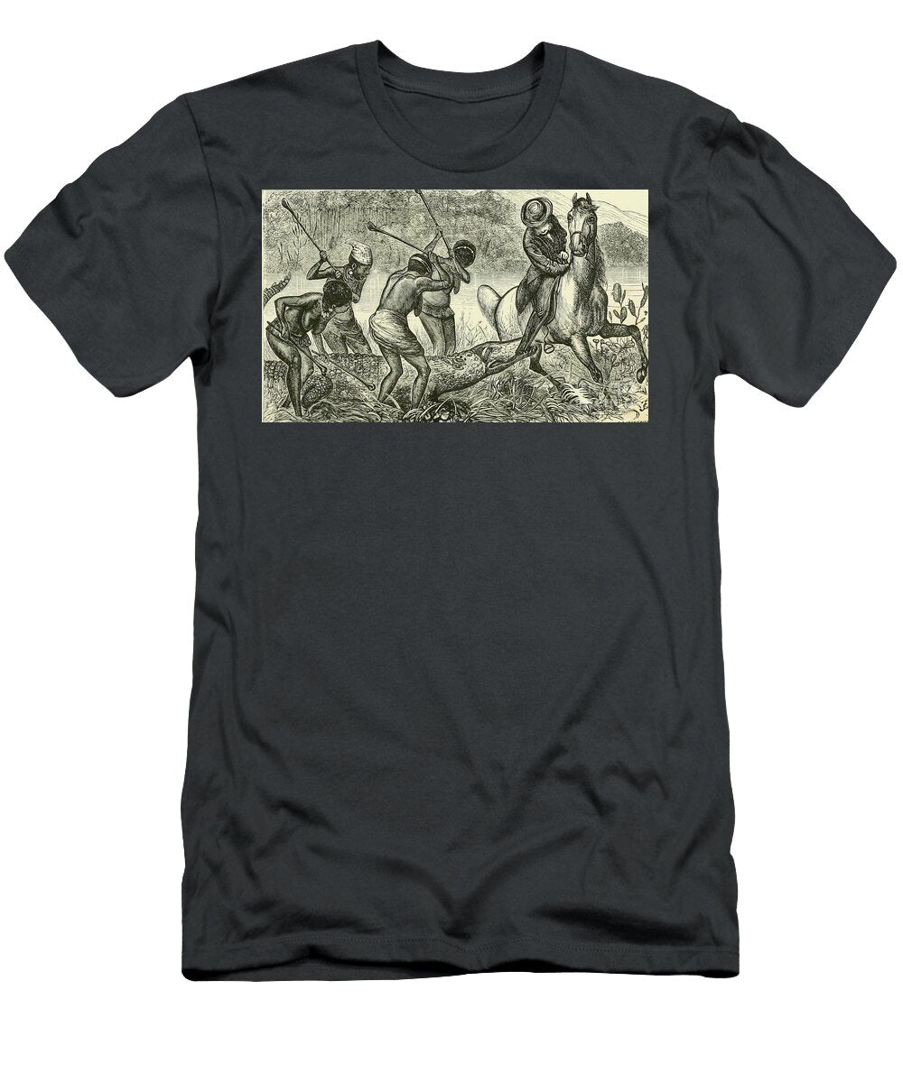 Rev Mr Butler and the Alligator E1 Historic Illustrations T-Shirt