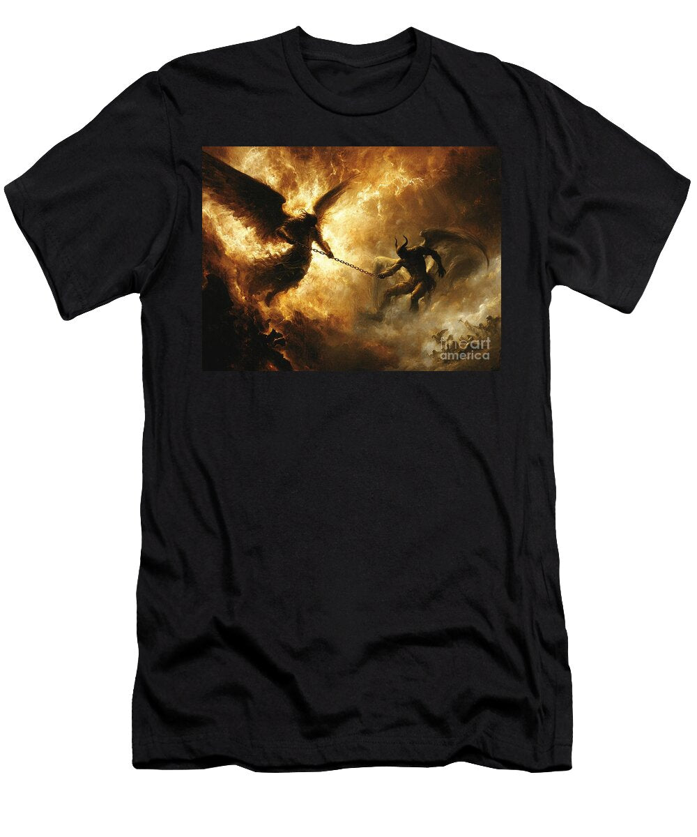 Revelation 20 1 3 Satan Bound for a Thousand Years Franklyn Gregory T-Shirt