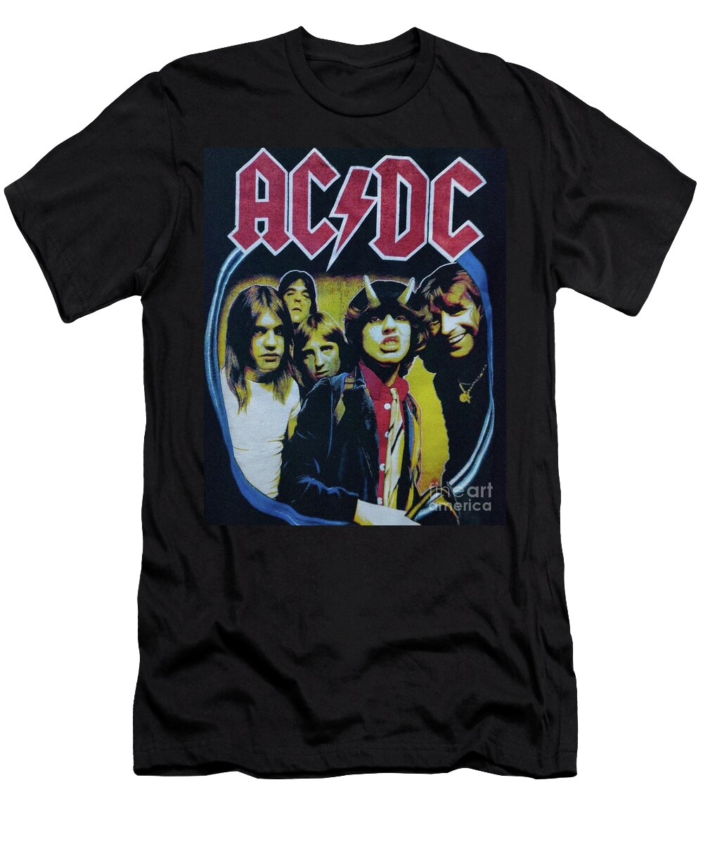 Rhythm That Hits Hard Ac DC T-Shirt