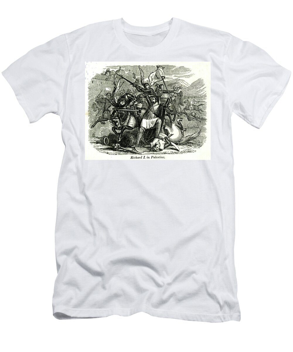 Richard I in Palestine J Historic Illustrations T-Shirt