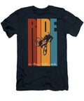 Ride on the Wild Side Retro Mountain Bike Sassan Filsoof T-Shirt