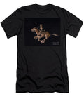 Rider on the Plains At Night Mark Stephens T-Shirt