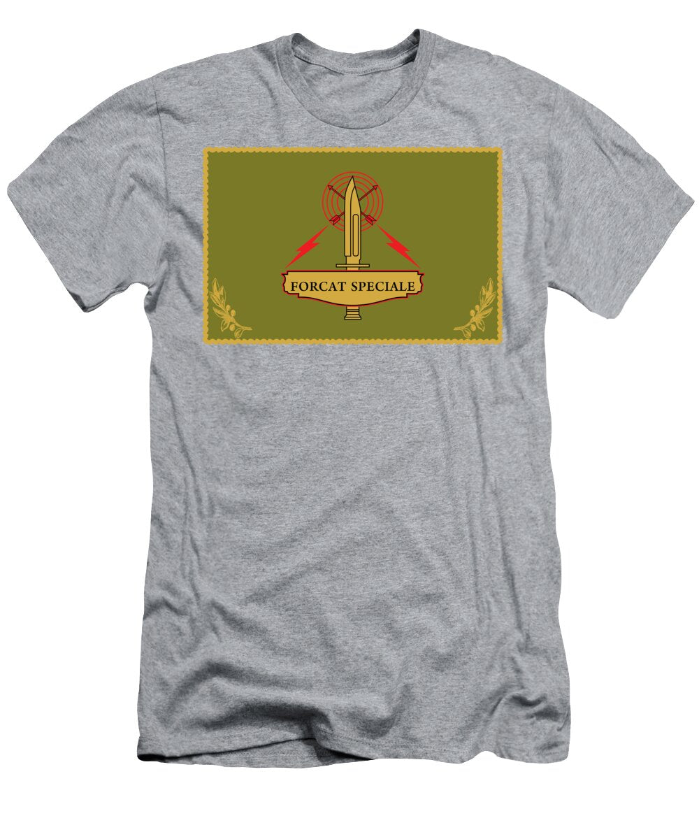Right Shoulder Patch of Albanian Special Forces a Z T-Shirt