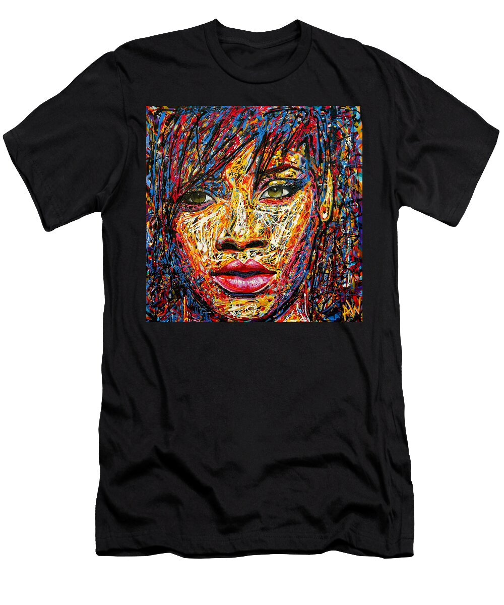 Rihanna Angie Wright T-Shirt