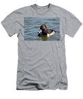 Ring Necked Duck Drake on Freshwater Lake Lakeland Lynn M Stone Natureplcom T-Shirt