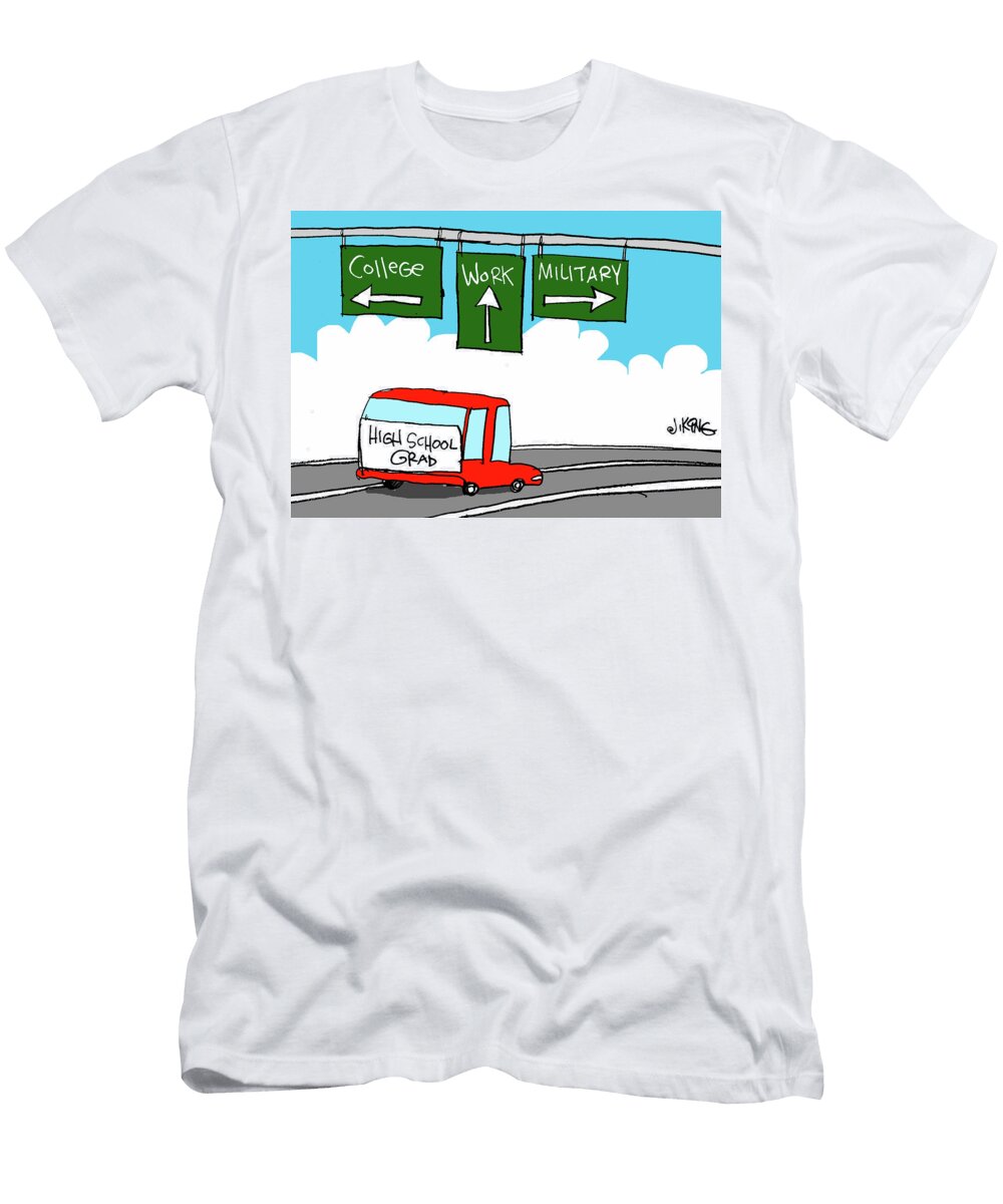 Roads for Graduates Jerry King T-Shirt