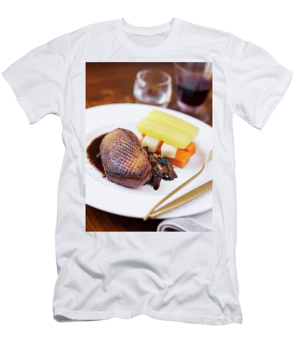 Roasted Duck Fillet with Tender Vegetables Amiel T-Shirt
