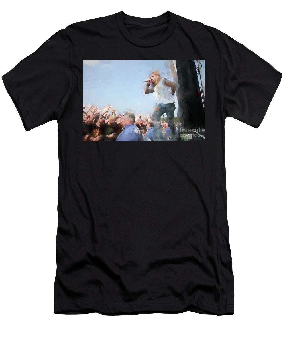 Rob Zombie Painting Concert Photos T-Shirt