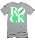 Rock and Roll 20130708 White Green Red Wingsdomain Art and Photography T-Shirt