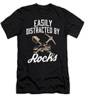 Rock Lover Geology Geologist Easily Distracted By Rocks Maximus Designs T-Shirt