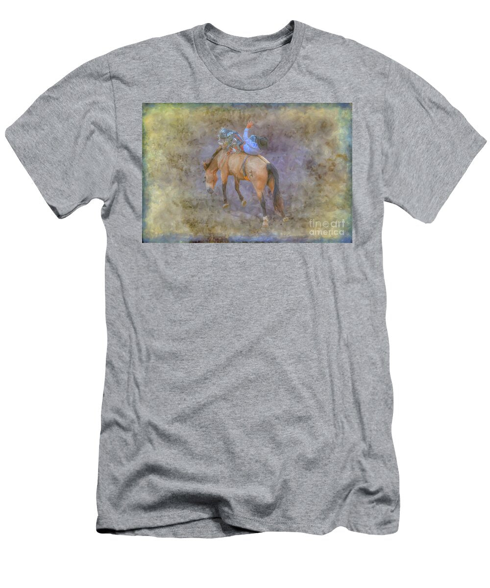 Rodeo Bronco Busting Randy Steele T-Shirt