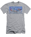 Rodeo Bronco Busting Times Three Randy Steele T-Shirt