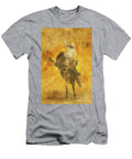 Rodeo Bronco Riding Sunburst Randy Steele T-Shirt