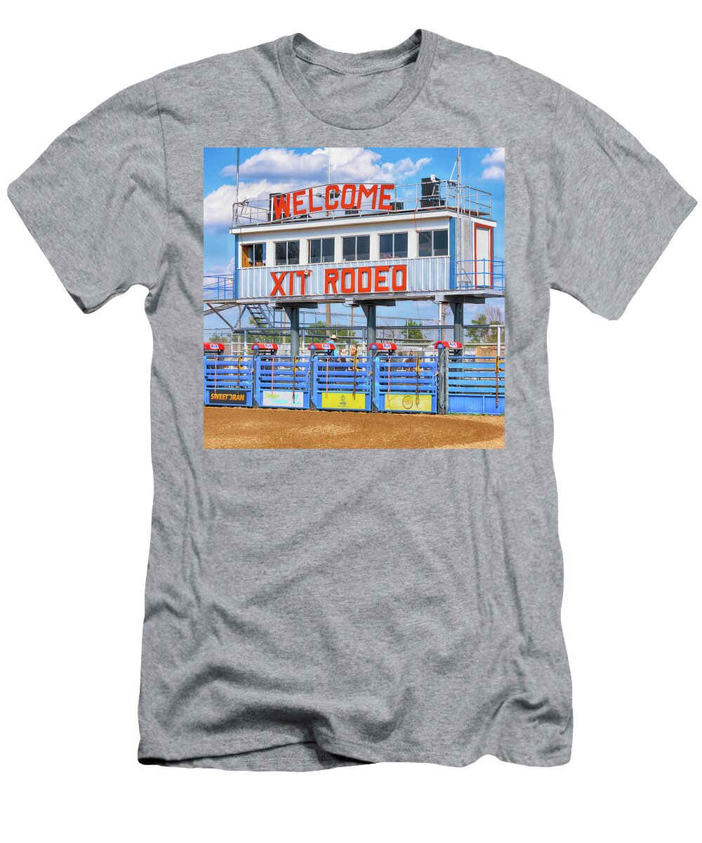 Rodeo Time in Texas 2 Stephen Stookey T-Shirt