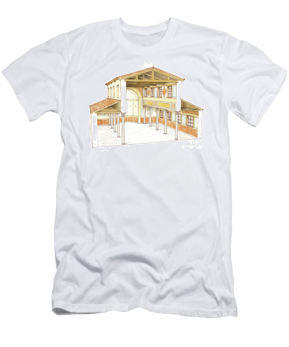 Roman Basilica Fernando Aznar Cenamor T-Shirt