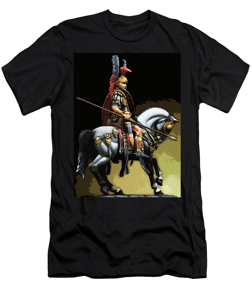 Roman Legionary Knight 03 Andrea Mazzocchetti T-Shirt
