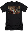 Romance Is Fashionable Reading a Piece of Theatre in a Parisian Salon 19th Century Jules Worms T-Shirt
