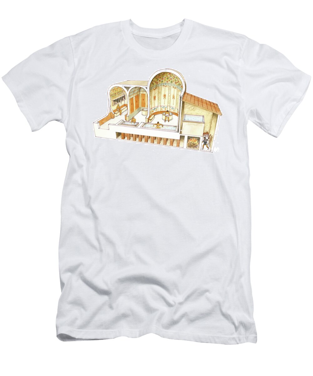 Rome Private Baths Fernando Aznar Cenamor T-Shirt