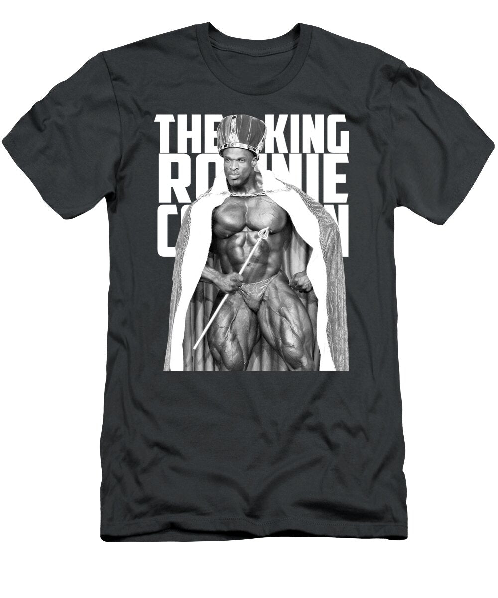 Ronnie Coleman the King Workout Muscle Gym and Fitness Unisex Senalda Gashi T-Shirt