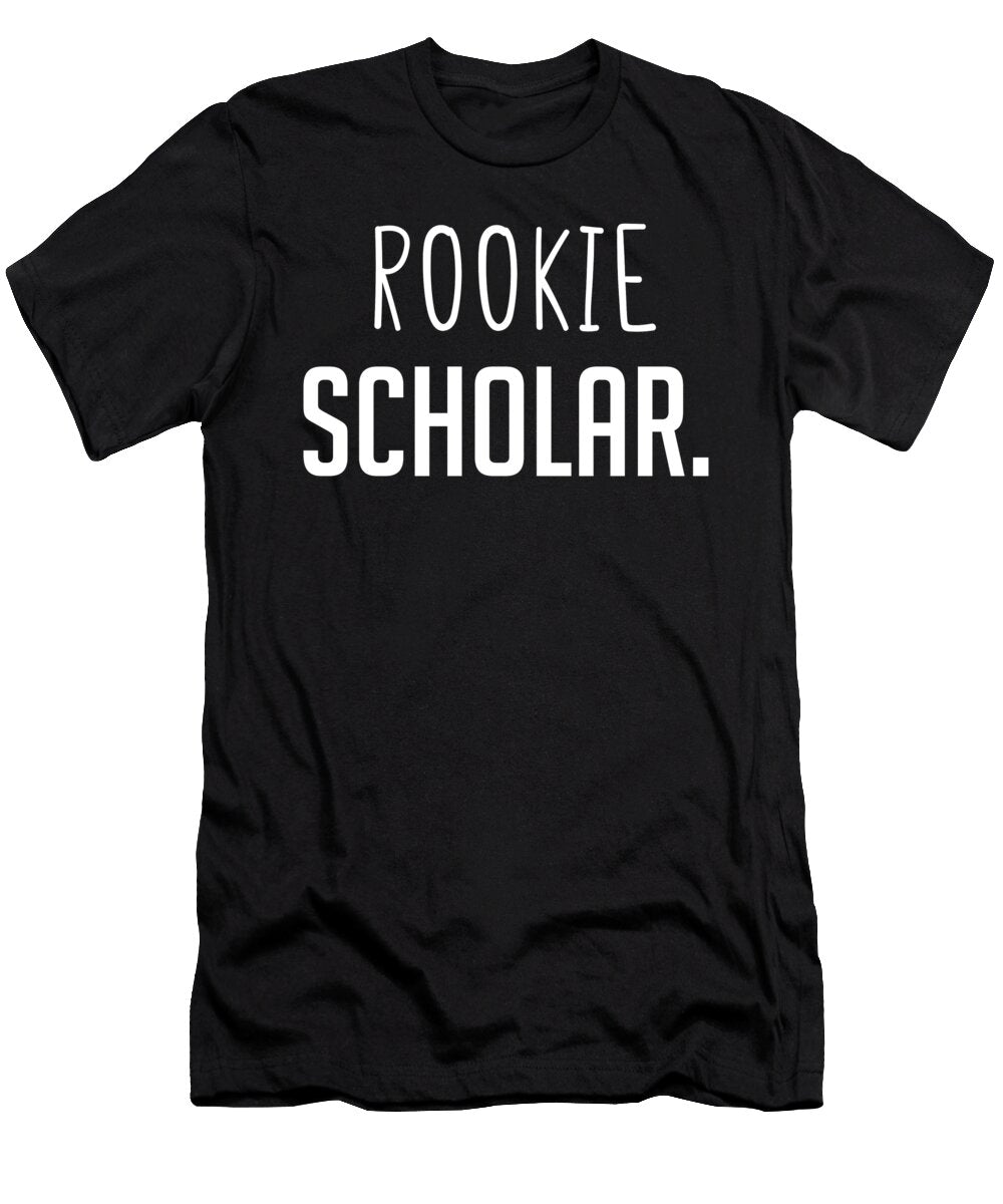 Rookie Scholar Funny Employee Secret Santa Cal Nyto T-Shirt