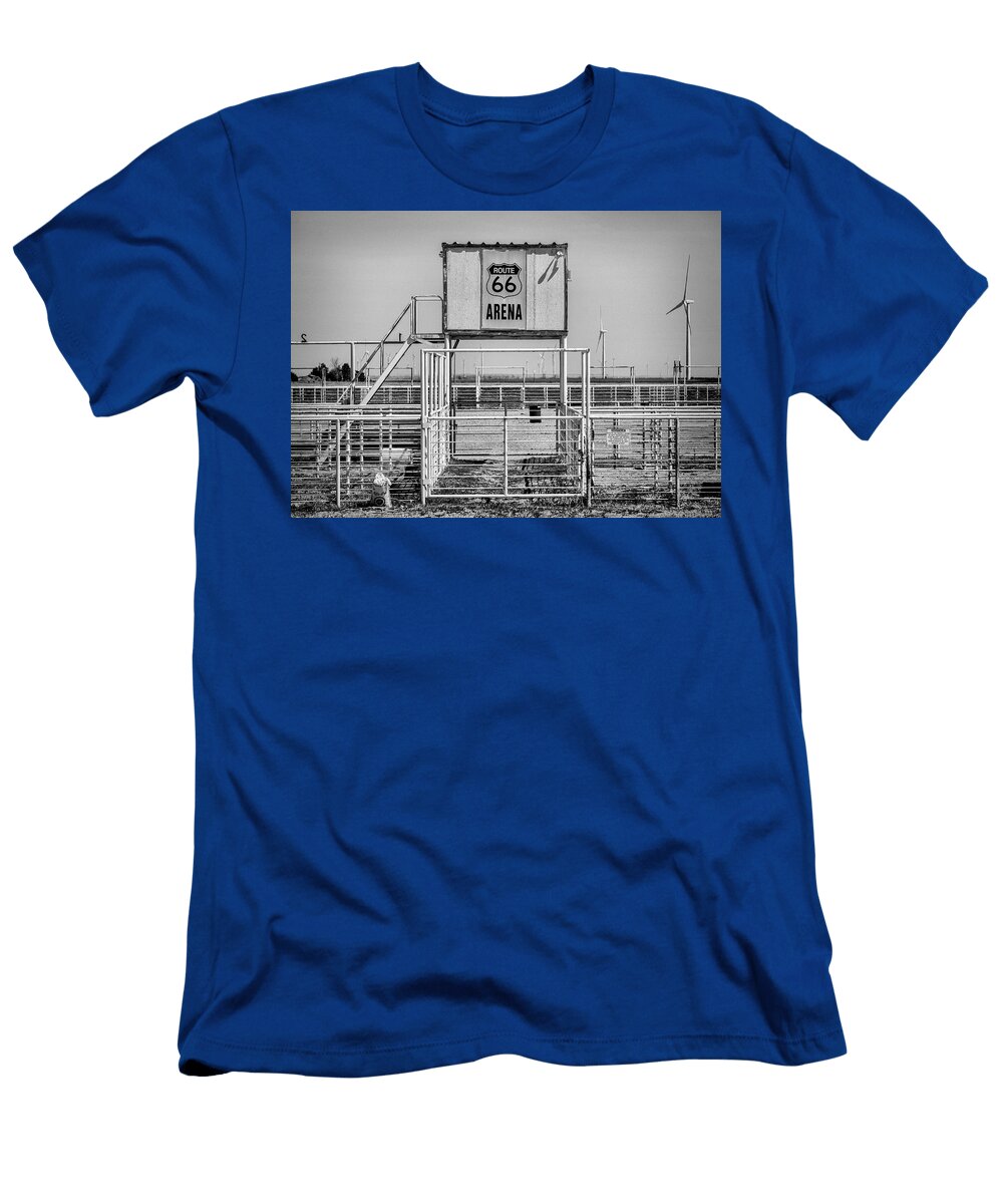 Route 66 Ranch Rodeo Arena 2 Stephen Stookey T-Shirt