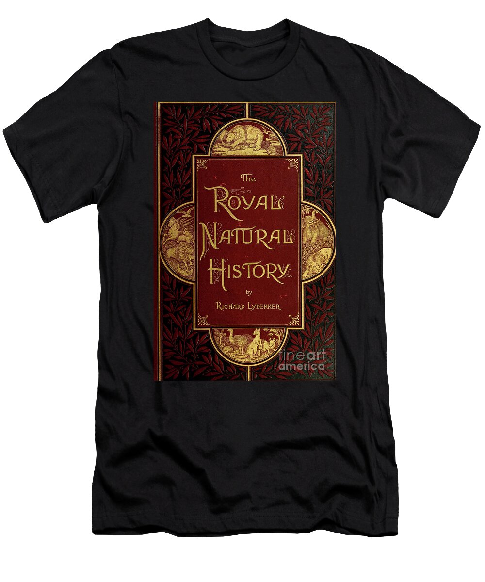 Royal Natural History Book Cover L3 Historic Illustrations T-Shirt