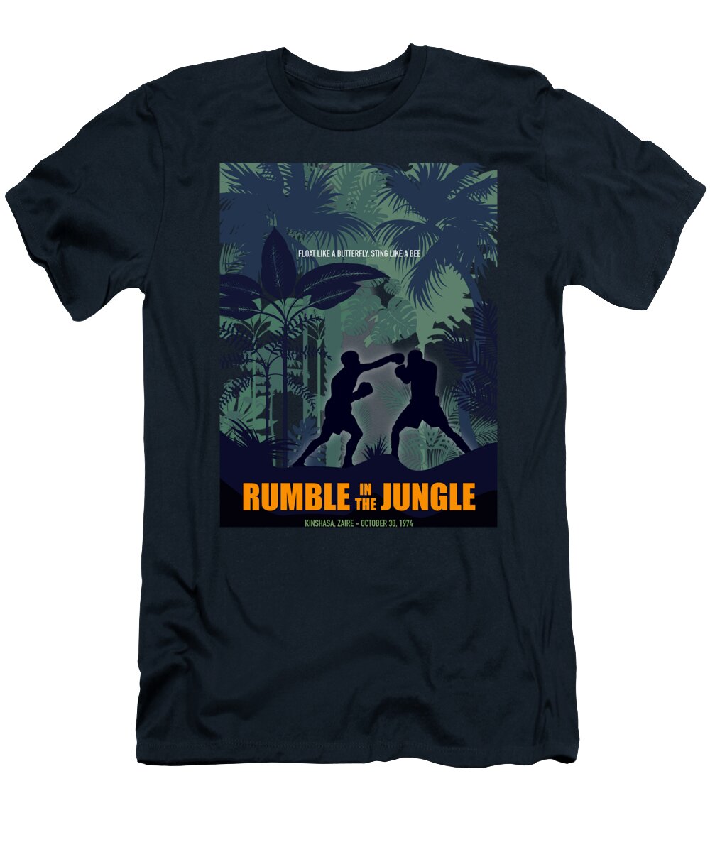 Rumble in the Jungle Alternative Movie Poster Movie Poster Boy T-Shirt