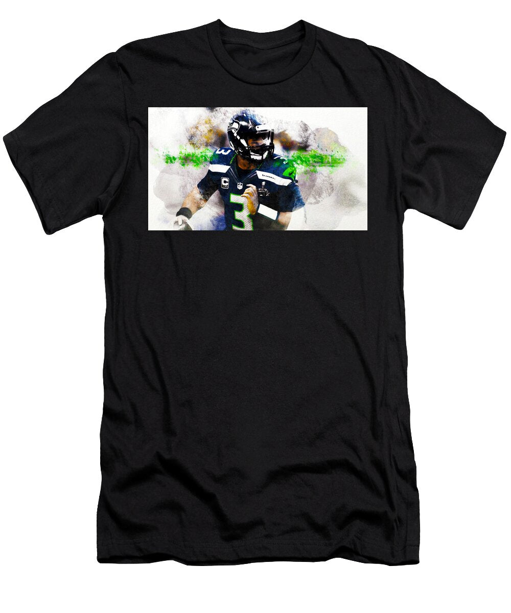 Russell Wilson Breaking Down the Defense Brian Reaves T-Shirt