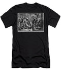 Russian Police Discovering a Nihilist Printing House At Charkoff From Le Monde Illustre February 1881 Auguste Lepere T-Shirt