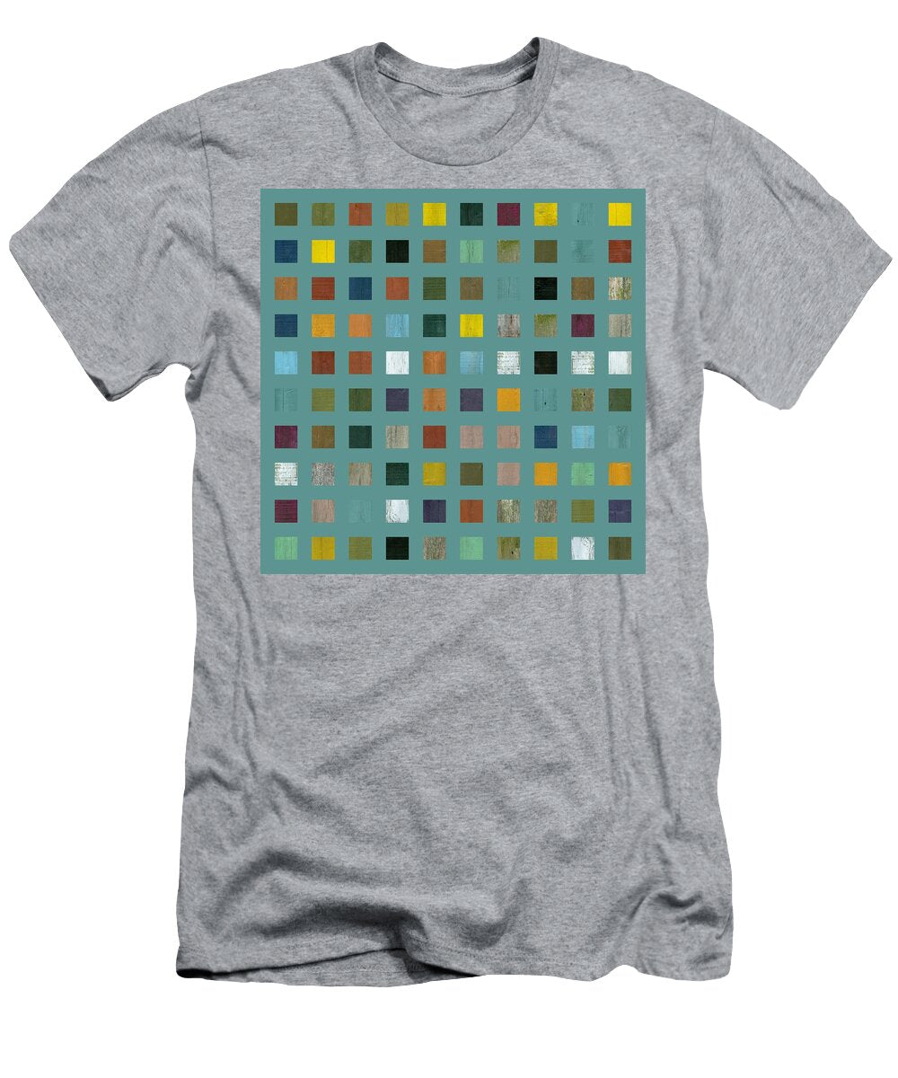 Rustic Wooden Abstract Vl Michelle Calkins T-Shirt