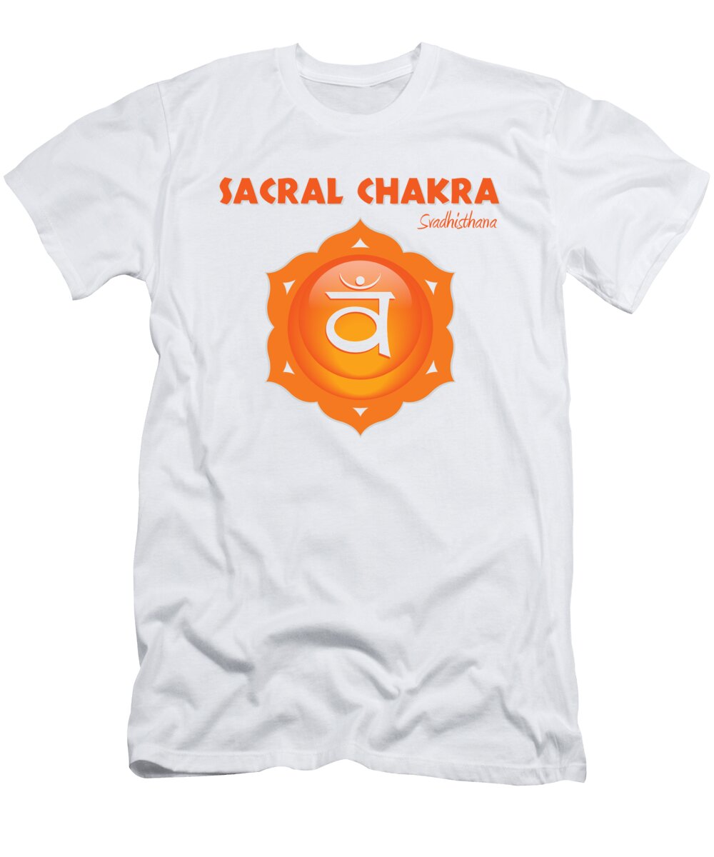 Sacral Chakra Serena King T-Shirt