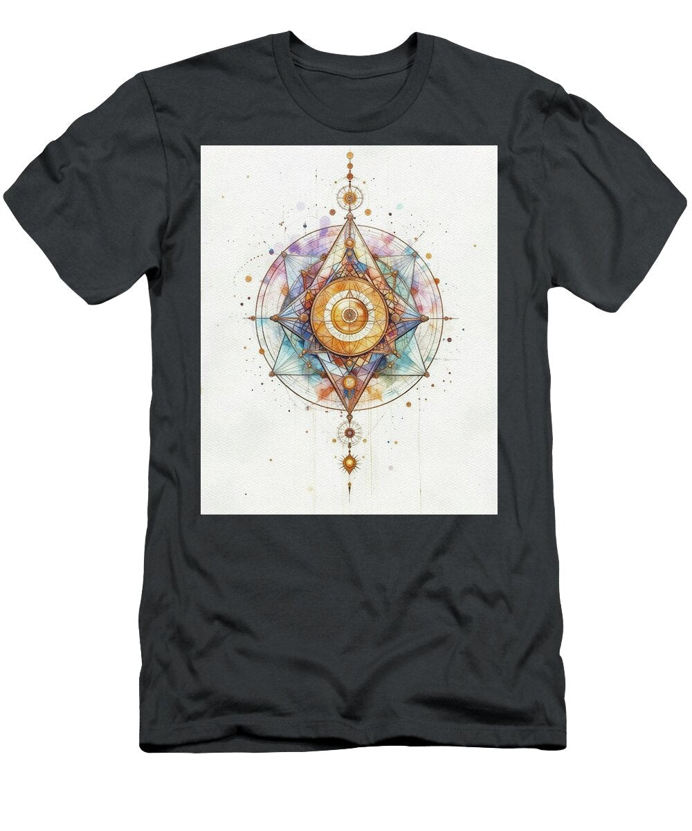 Sacred Geometry Mandala Esoterica Art Agency T-Shirt