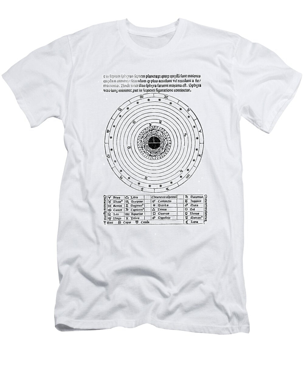 Sacrobosco Schematic Representation Science Source T-Shirt
