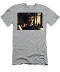 Saint Augustine Young Scholar in Sunlit Corridor Sapiens Verbum T-Shirt