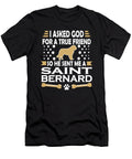 Saint Bernard Dog Lovers True Friend Dusan Vrdelja T-Shirt