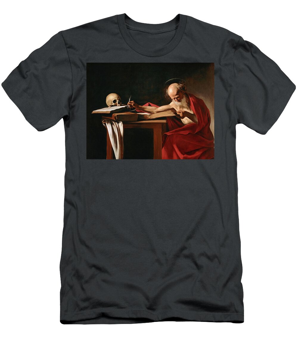 Saint Jerome 1606 Caravaggio T-Shirt