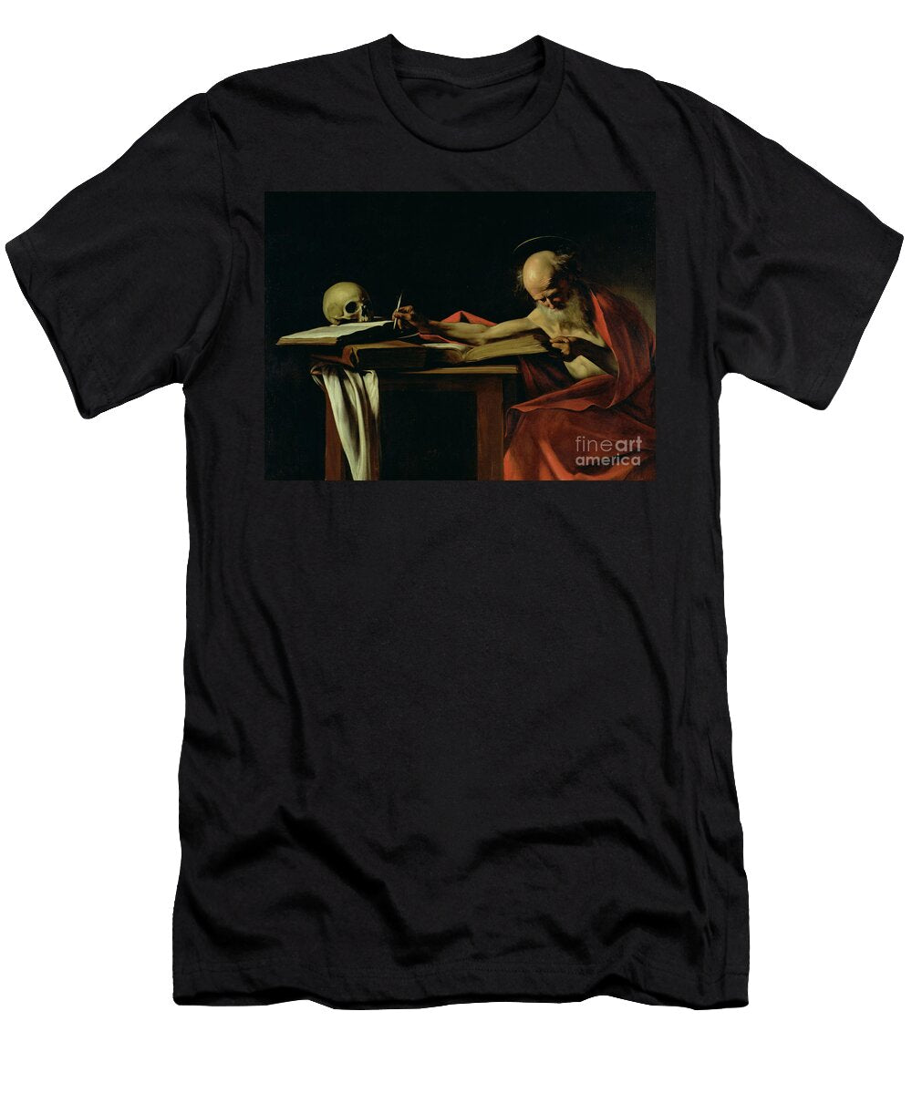 Saint Jerome Writing Caravaggio T-Shirt