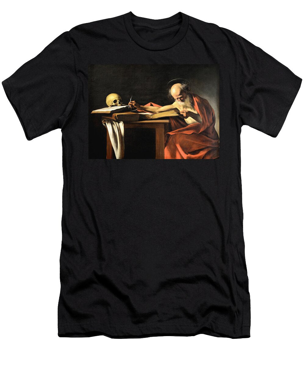Saint Jerome Writing Craphe Studio T-Shirt