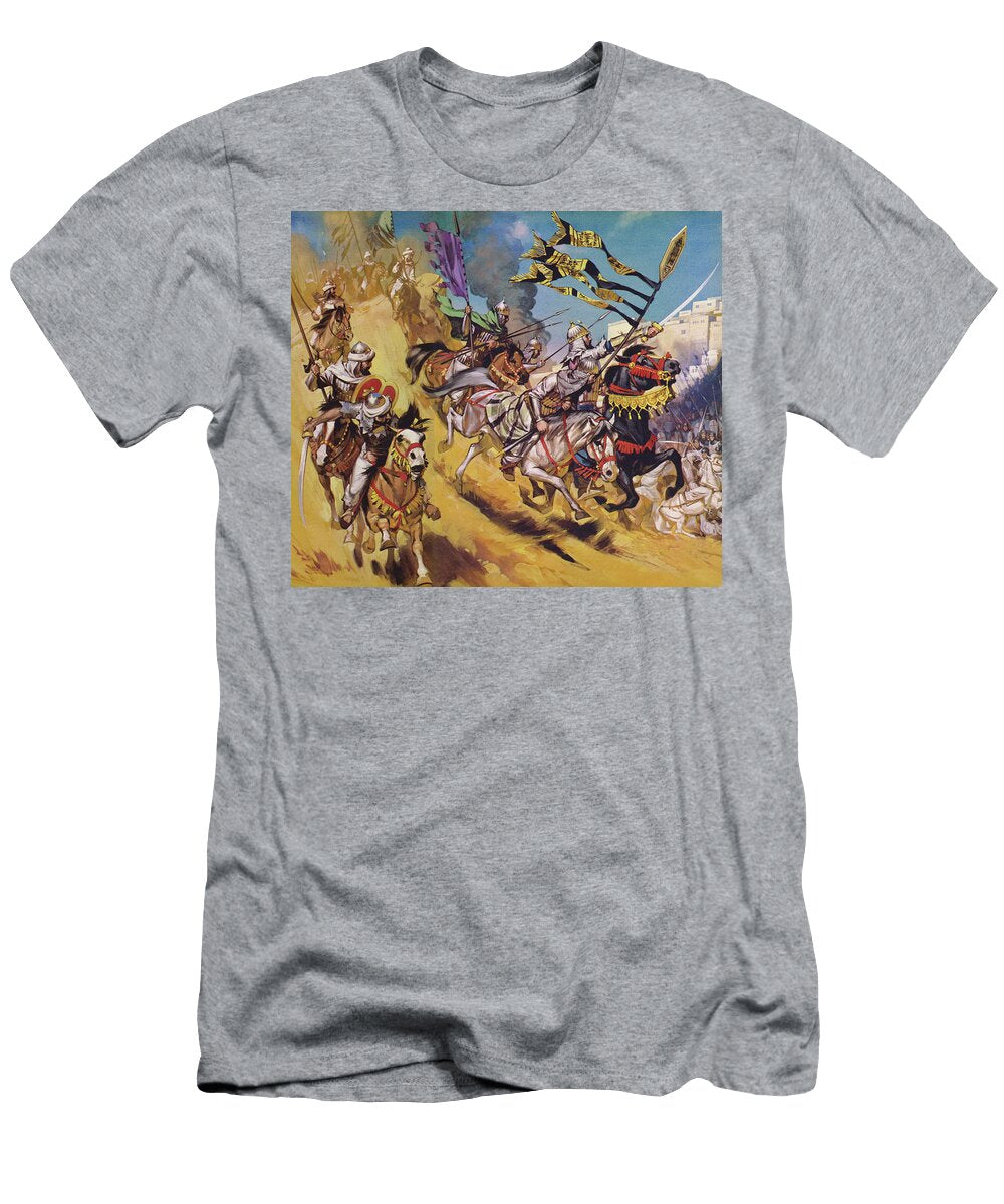 Saladin and His Saracens Angus Mcbride T-Shirt