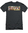 Sam Houston on a White Horse Charging the Mexicans Cl Doughty T-Shirt