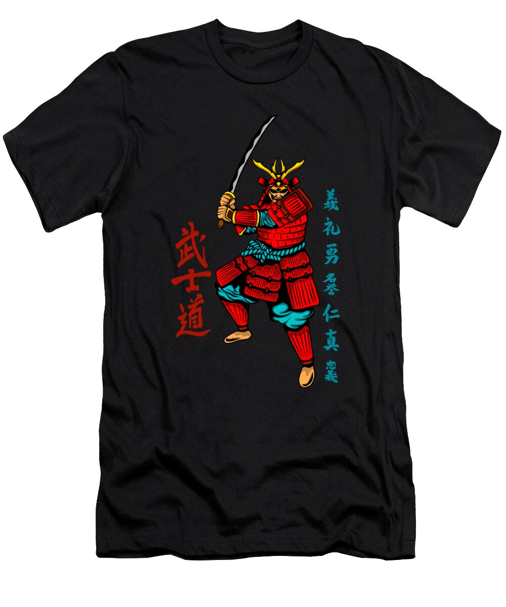 Samurai Japanese 14 Yudex Roros T-Shirt