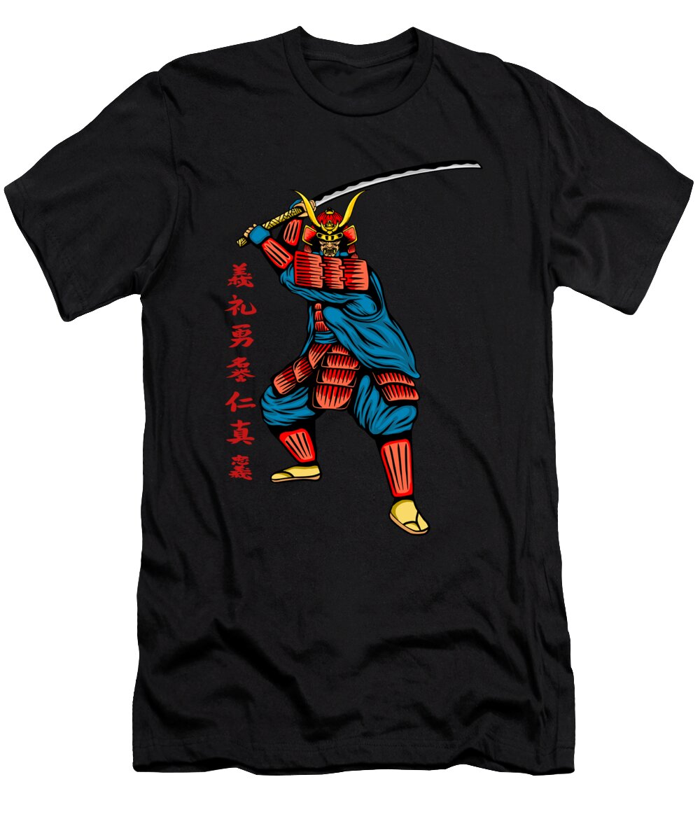 Samurai Japanese 15 Yudex Roros T-Shirt