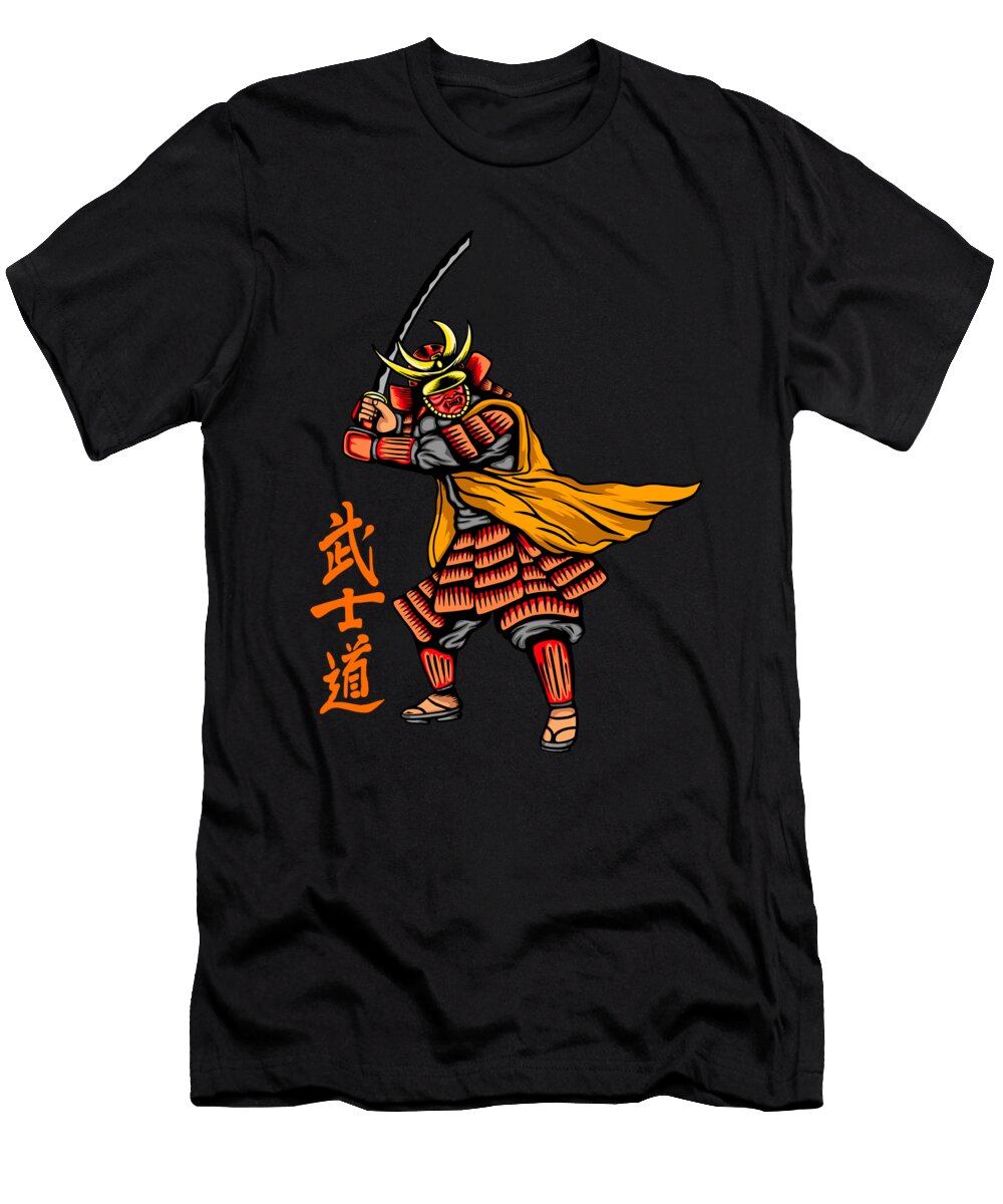 Samurai Japanese 16 Yudex Roros T-Shirt
