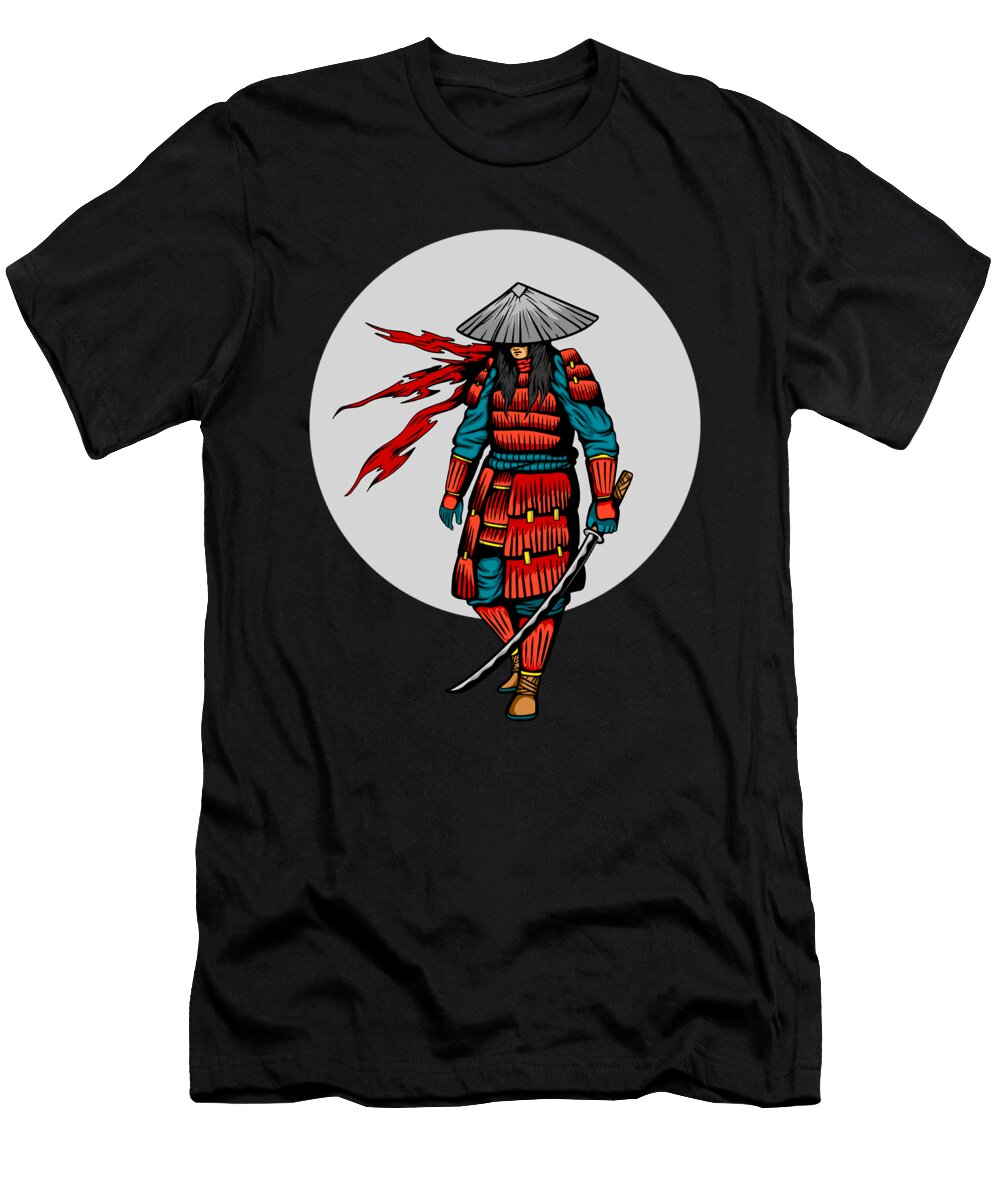 Samurai Japanese 7 Yudex Roros T-Shirt