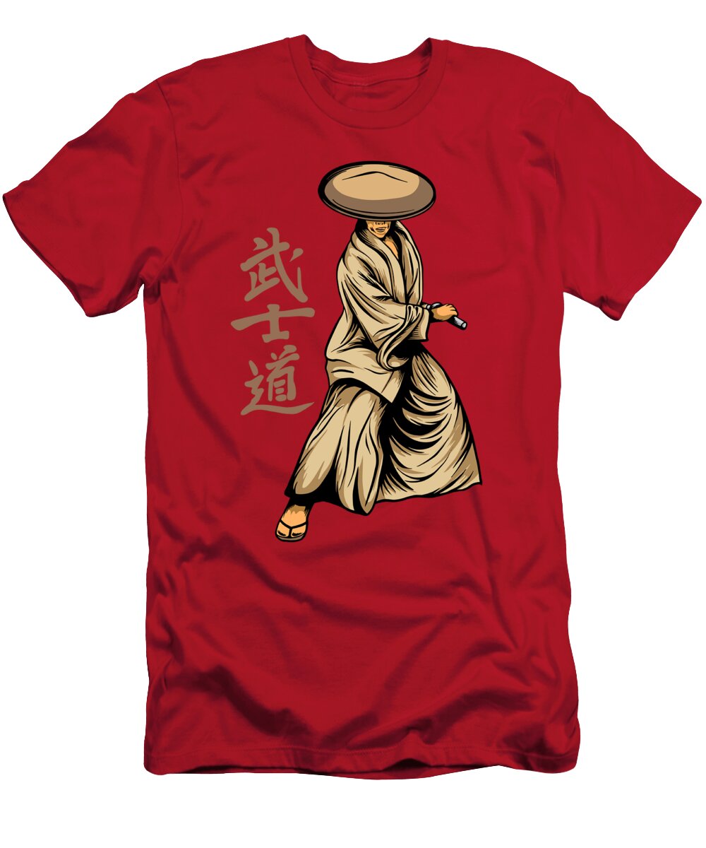 Samurai Japanese 8 Yudex Roros T-Shirt
