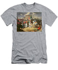 Santa Anna Defies the Spanish Troops of Ferdinand Vii Mexican School T-Shirt