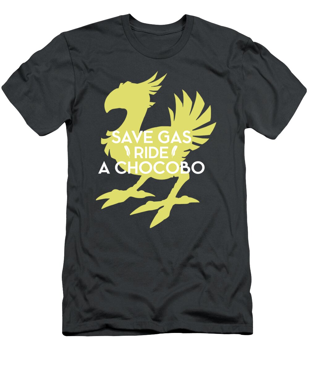 Save Gas Ride a Chocobo T I Love This Logo Women Gift T Vintage Classic Customize Dik Schram T-Shirt