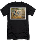 Saxon Hussars Attacked By French Infantry From an Ambuscade From Military Evolutions Pub Ackermann London 1799 1802 Conrad Gessner T-Shirt