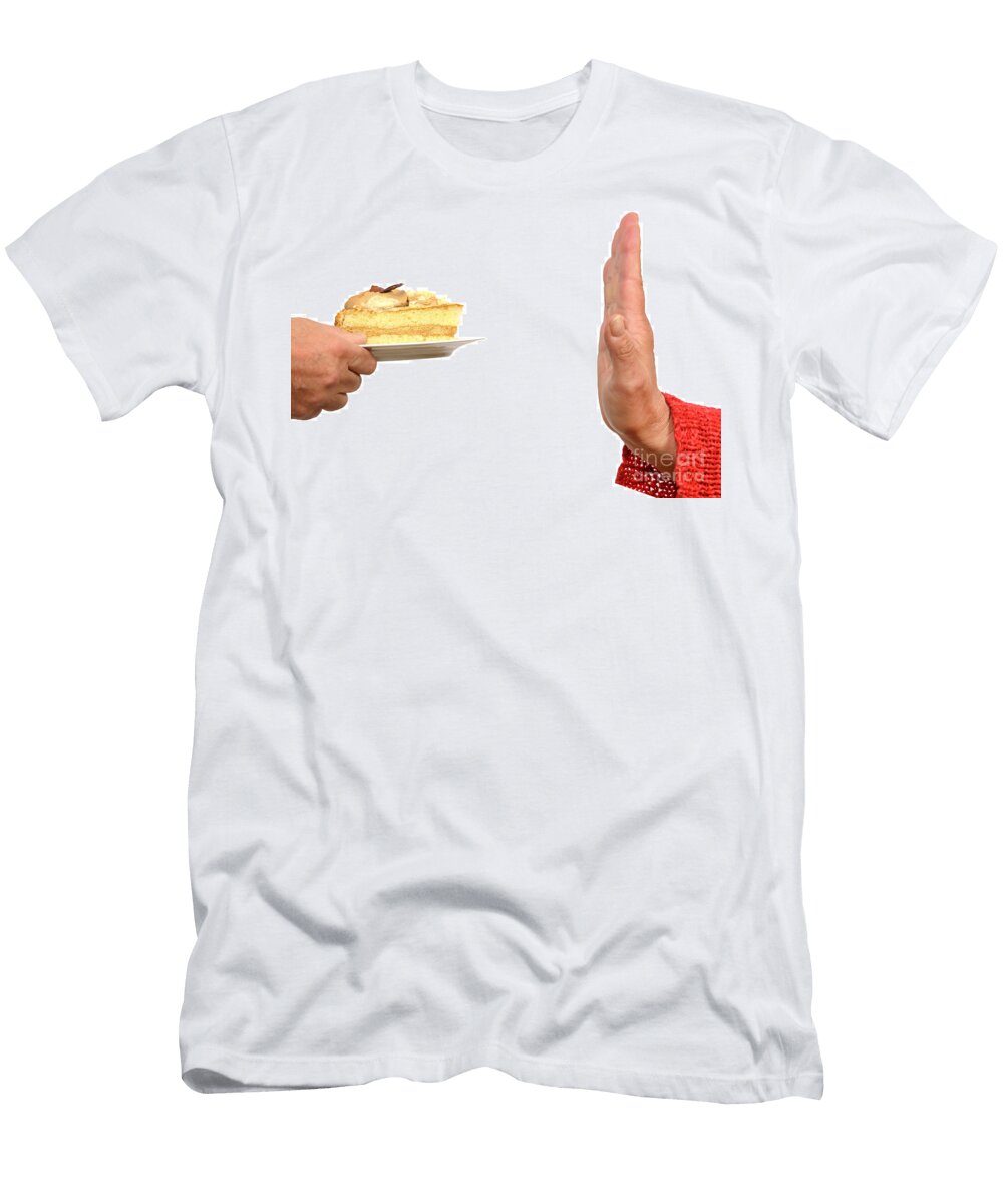 Saying No to Cake Patricia Hofmeester T-Shirt